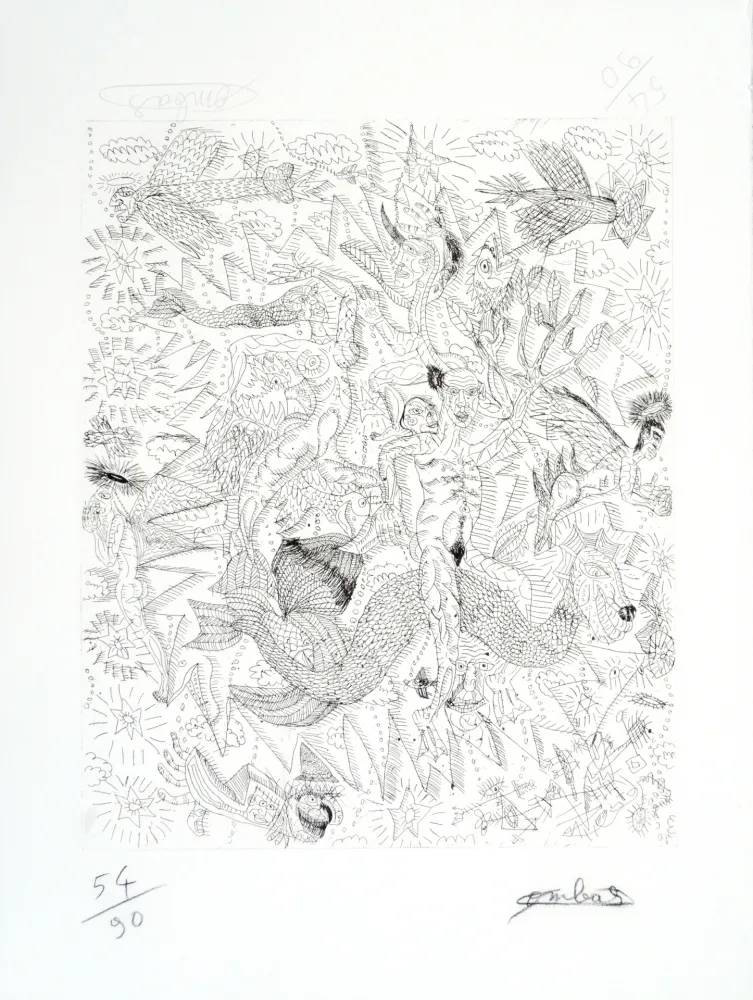 Etching Combas - Dragon