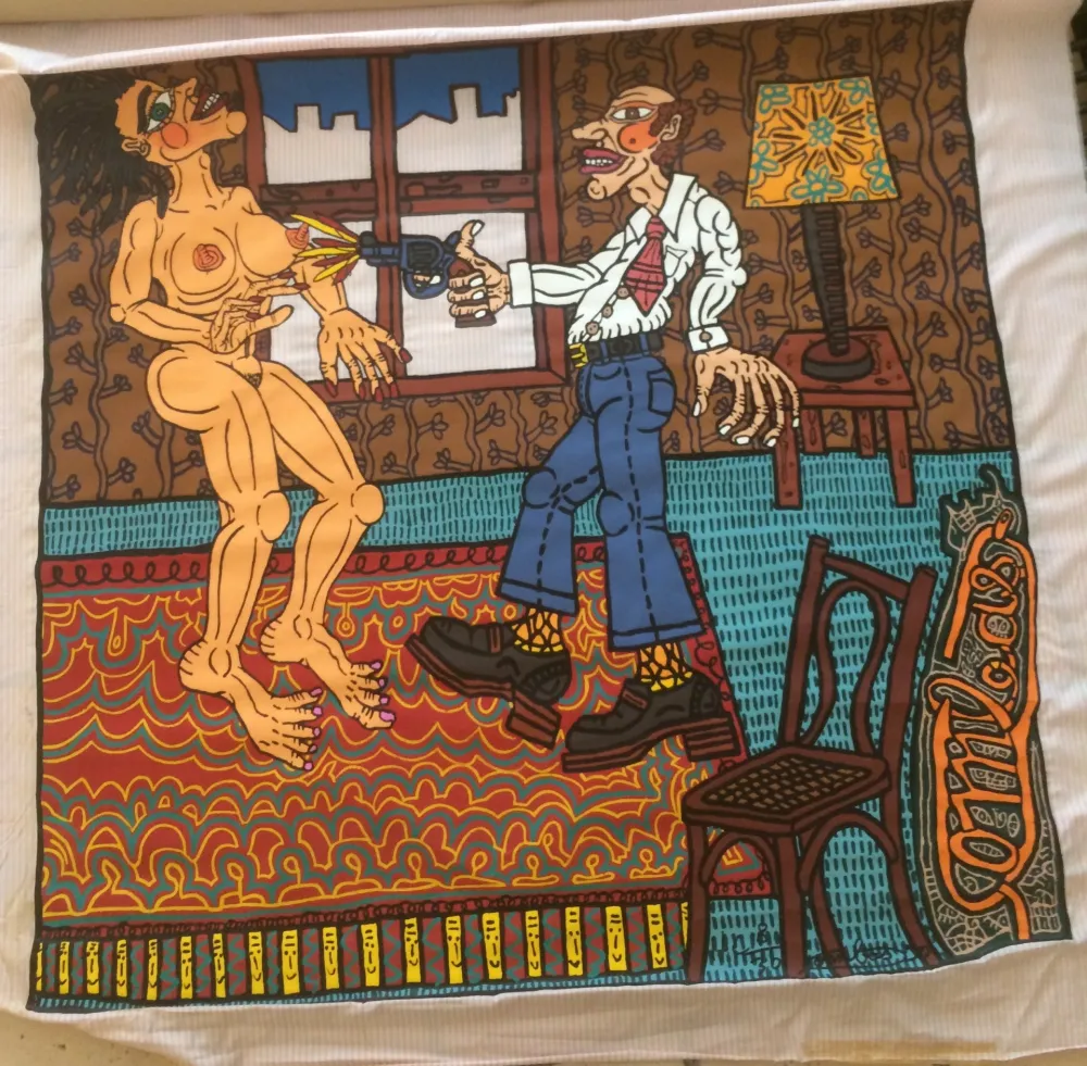 Screenprint Combas - L'adultère