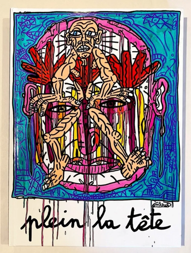 Illustrated Book Combas - Plein la tête