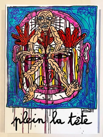 Illustrated Book Combas - Plein la tête