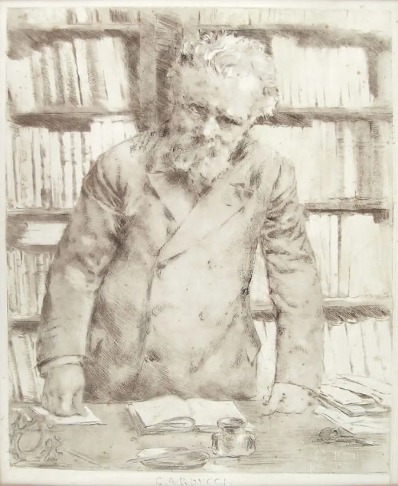 Engraving Conconi - GIOSUE' CARDUCCI