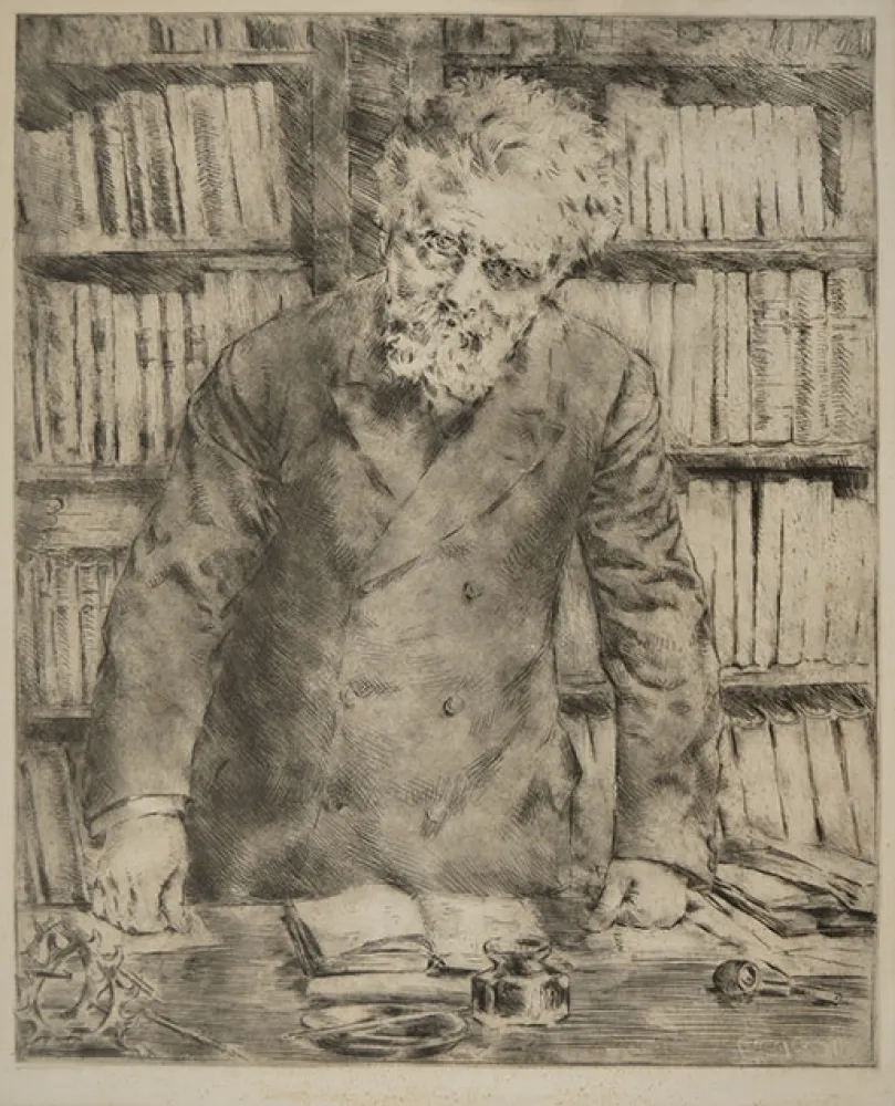 Engraving Conconi - GIOSUE' CARDUCCI