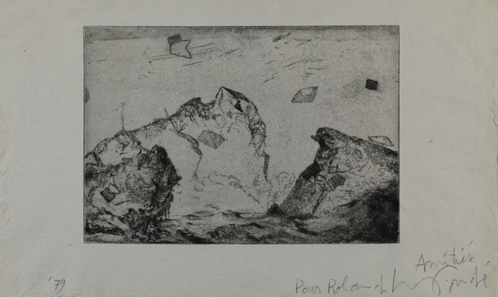 Etching Condé - Für Seghers