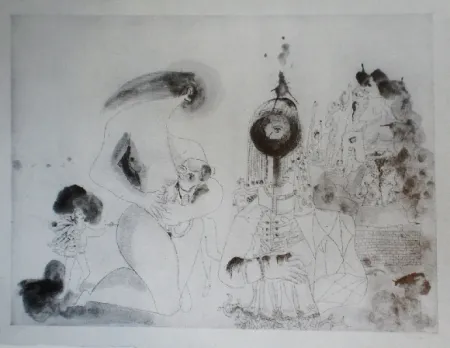 Etching And Aquatint Condo -  More sketches of Spain-For Miles Davis 12 