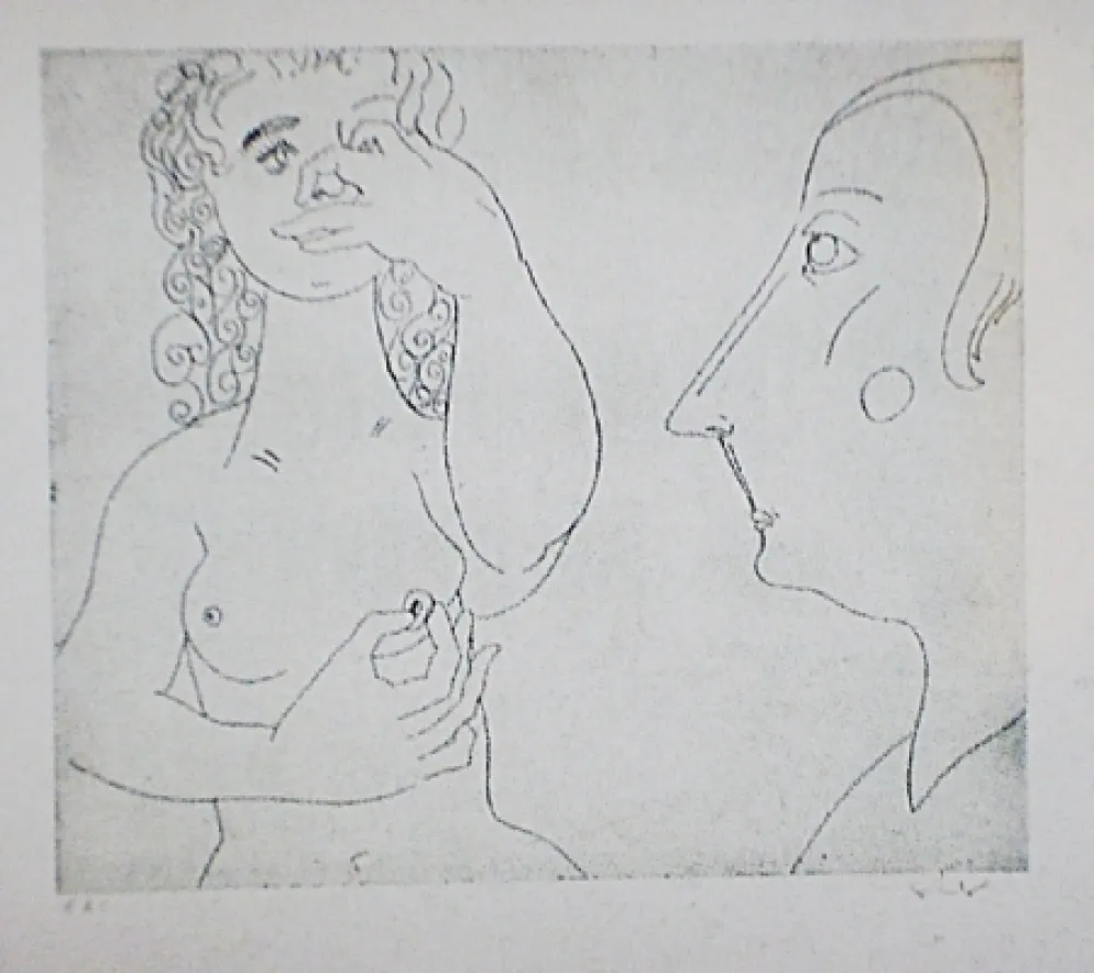 Etching And Aquatint Condo - More sketches of Spain-For Miles Davis 2