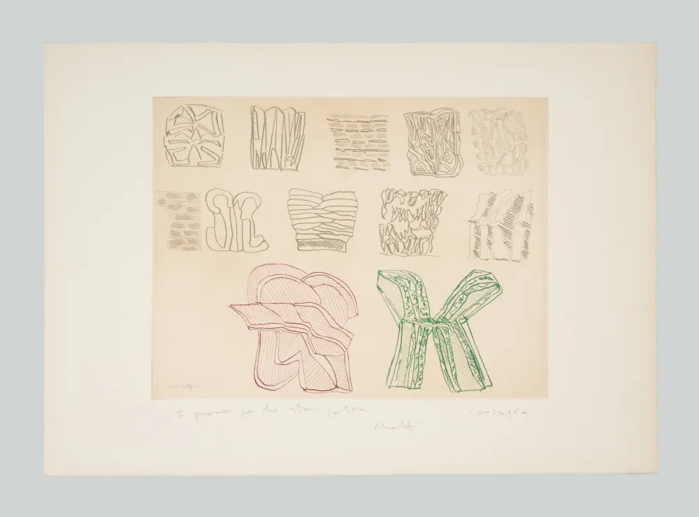 Etching Consagra - Melfi