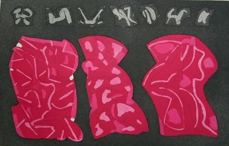 Etching And Aquatint Consagra - Senza titolo