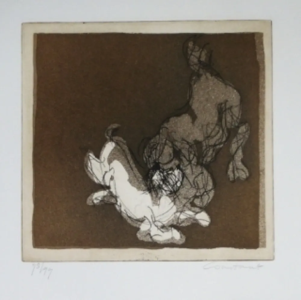 Etching And Aquatint Constant - Sans titre