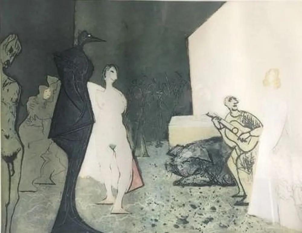 Etching And Aquatint Constant - The conversion of Venus