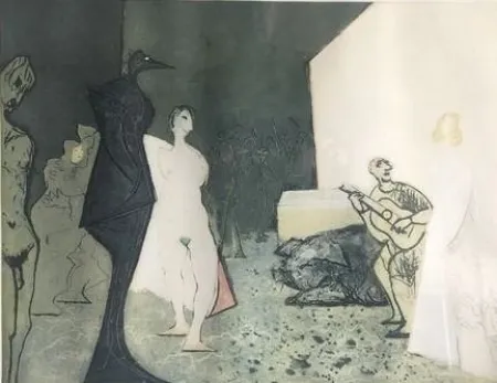 Etching And Aquatint Constant - The conversion of Venus