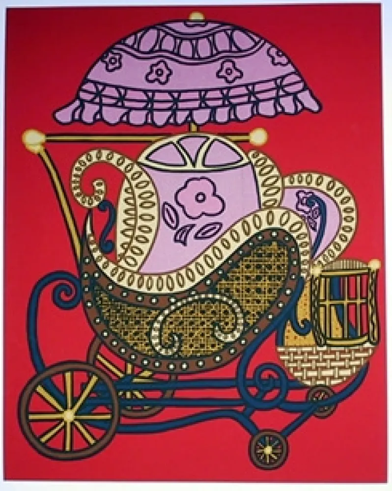 Screenprint Copley - Baby Buggy 