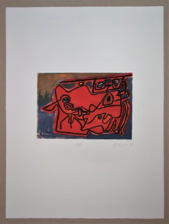 Etching Corneille - 1948