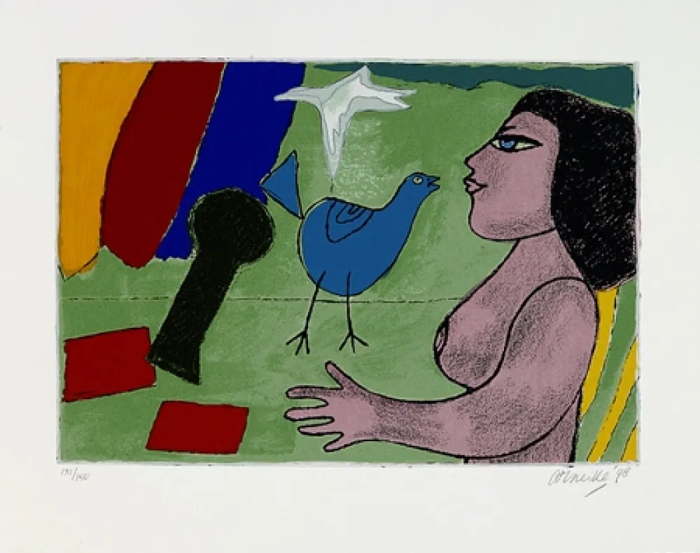 Screenprint Corneille - Allégresse