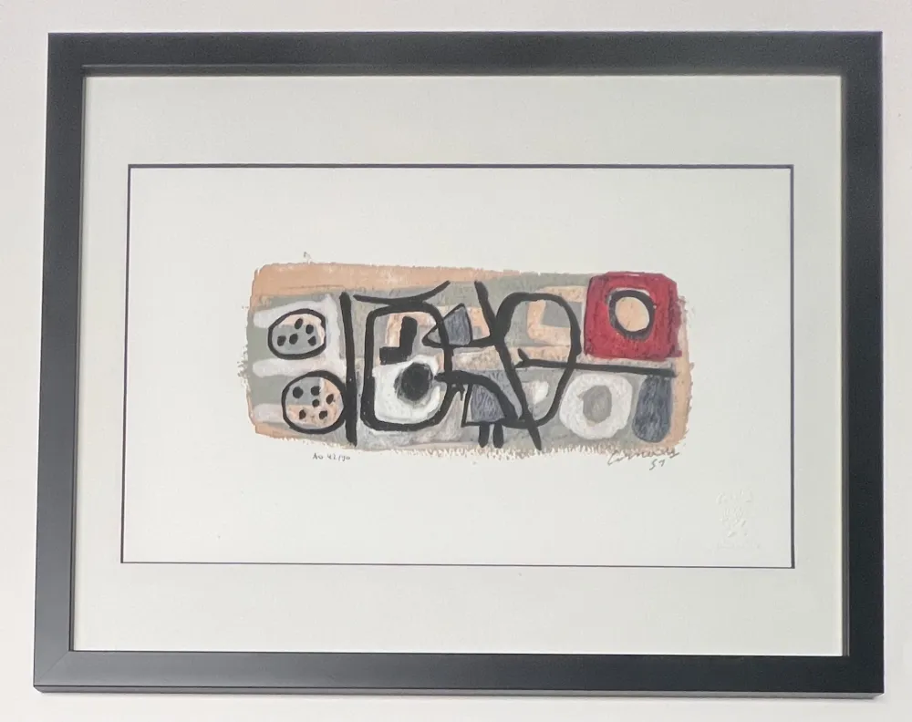 Numeric Print Corneille - April in jazz , 1951, AO 42/90, encadré