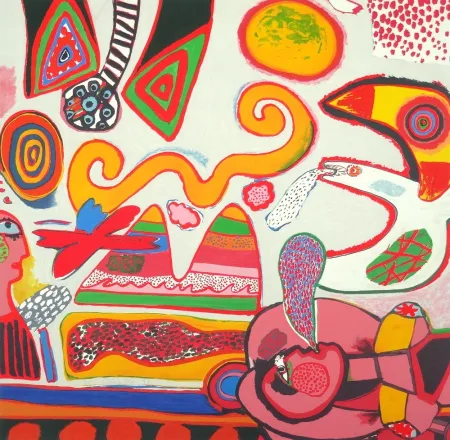 Lithograph Corneille - Bain et soleil