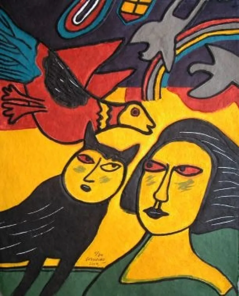 Etching Corneille - Complicité