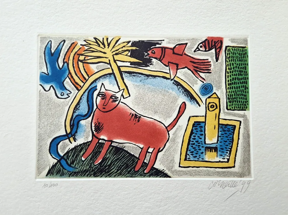 Engraving Corneille - Composizione