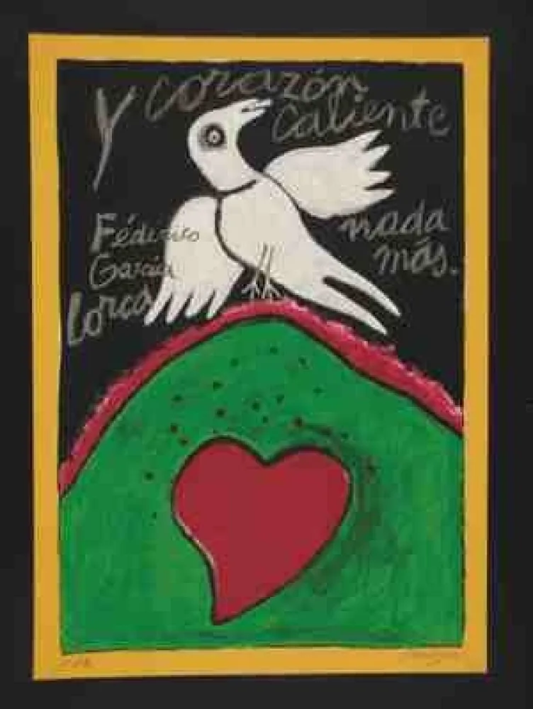 Screenprint Corneille - Corazon