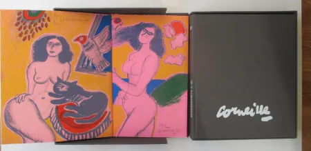 Lithograph Corneille - Corneille ou la sensualité du sensible. L'edition originale with 2 signed lithographs