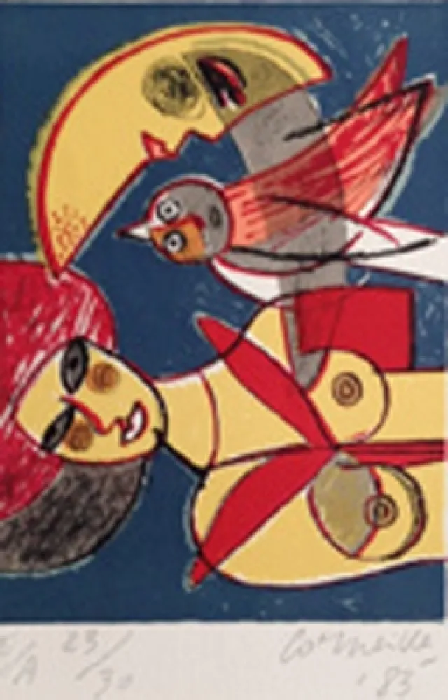 Lithograph Corneille - Enchantement des jours 3