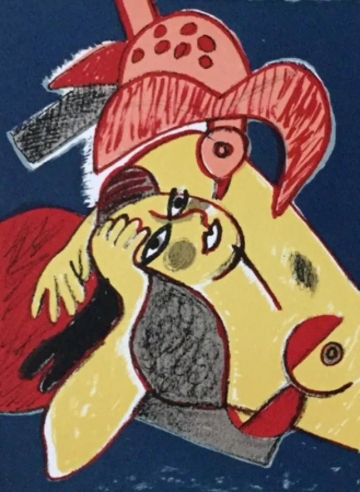 Lithograph Corneille - Enchantementdes jours 2