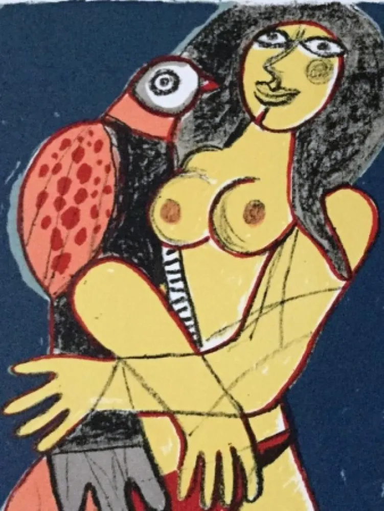 Lithograph Corneille - Enchatement des jours 1 