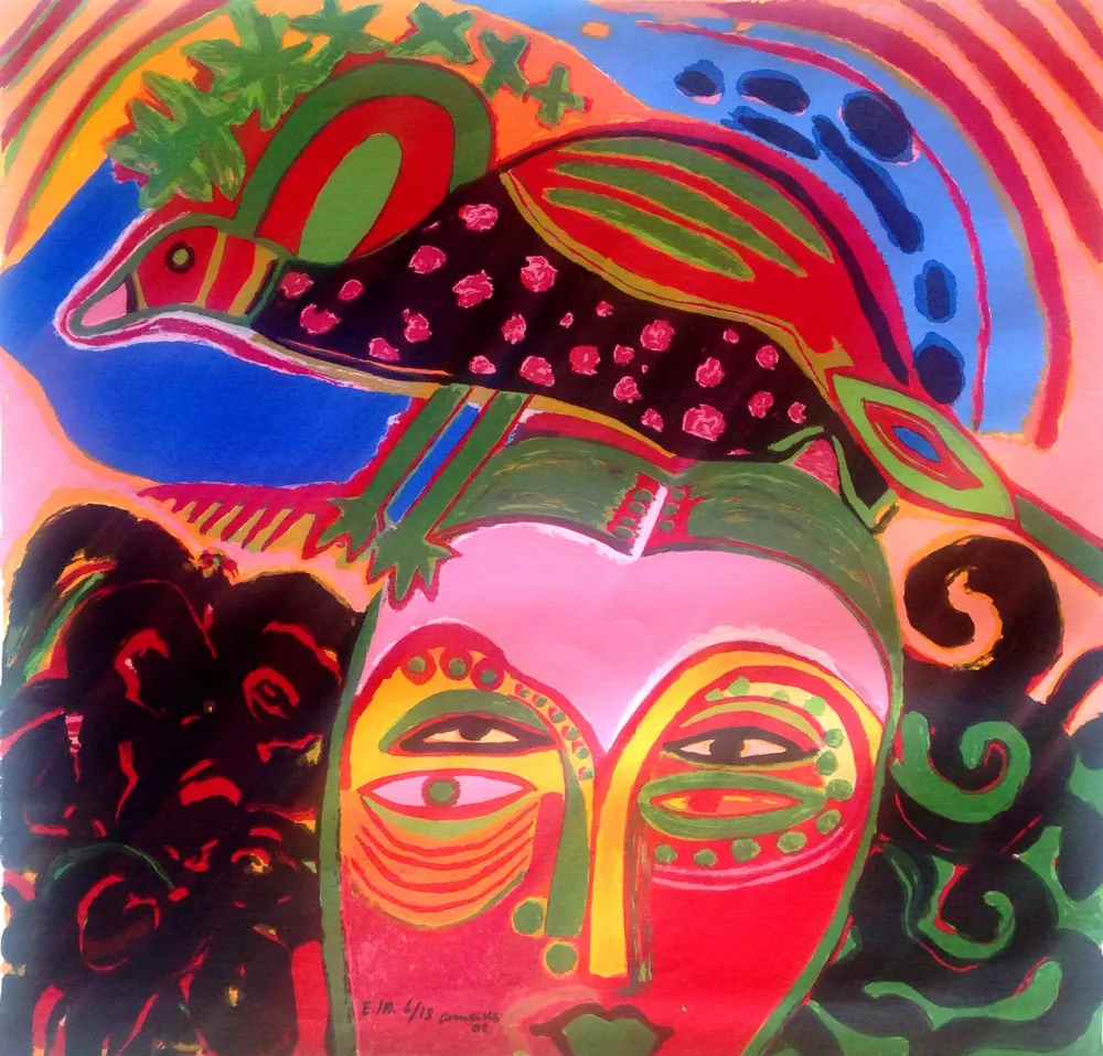 Screenprint Corneille - Inconnu 