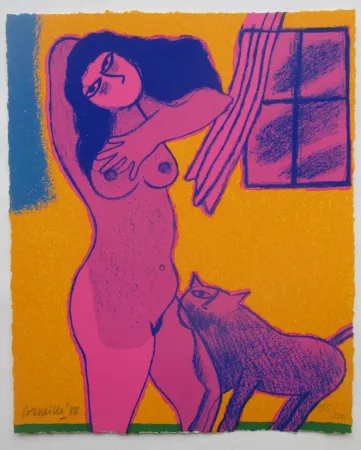 Screenprint Corneille - La Sensualité du Sensible 1