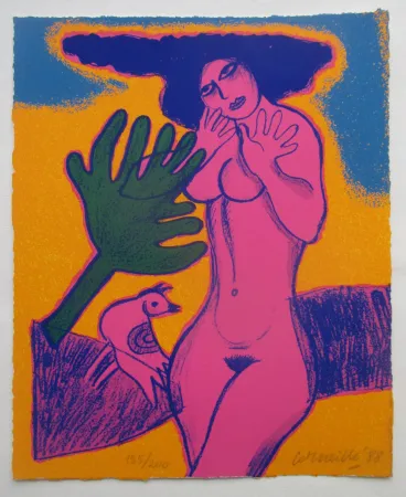 Screenprint Corneille - La Sensualité du Sensible 3
