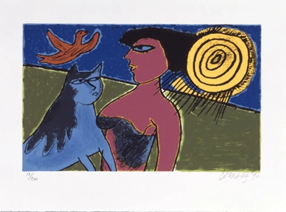 Screenprint Corneille - L'amour au jour le jour 1