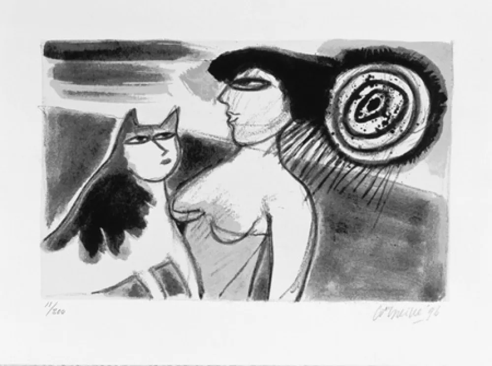 Screenprint Corneille - L'amour au jour le jour 2