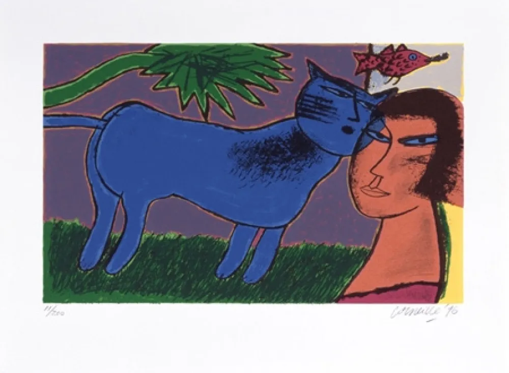 Screenprint Corneille - L'amour au jour le jour 3