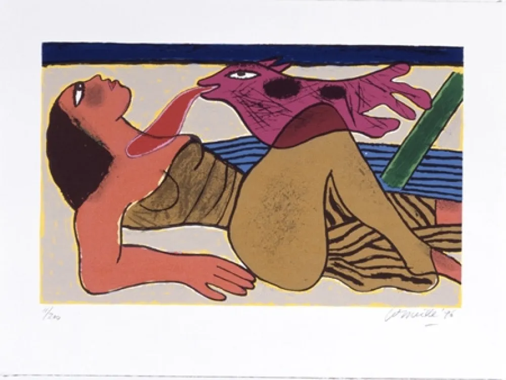 Screenprint Corneille - L'amour au jour le jour 5