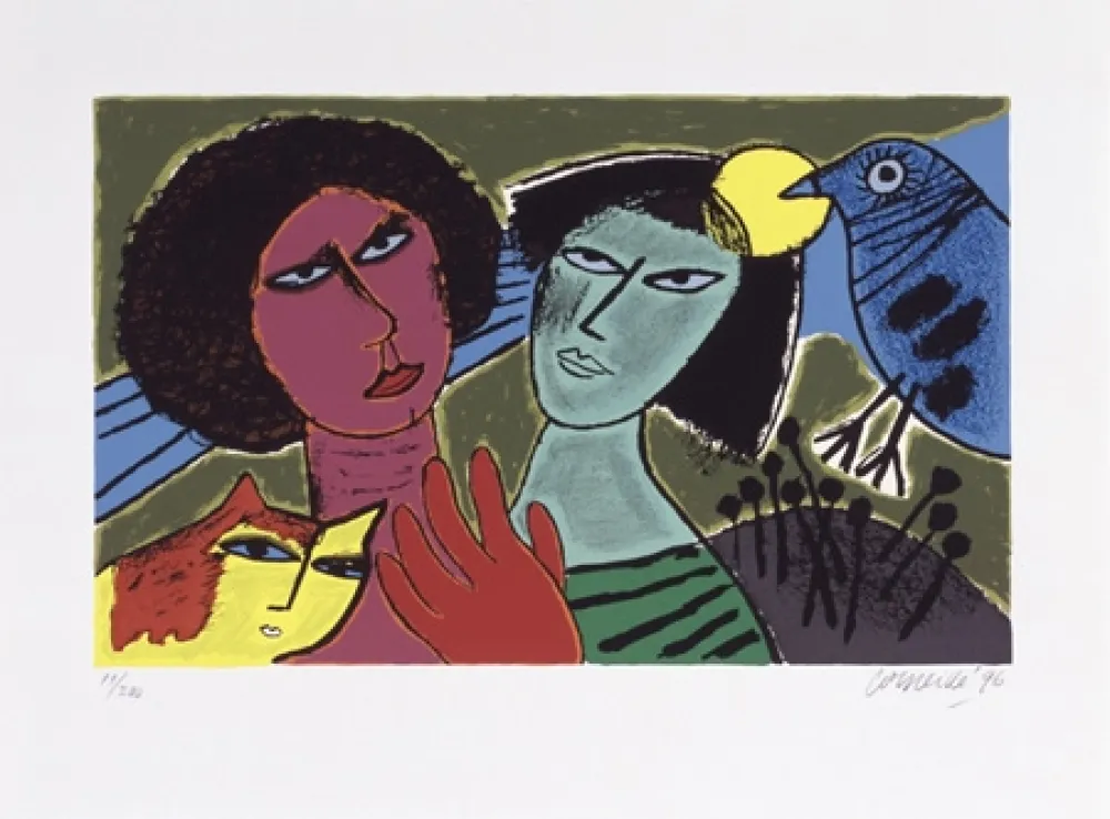 Screenprint Corneille - L'amour au jour le jour 7