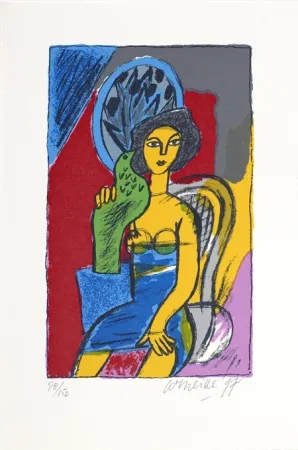 Screenprint Corneille - L'amour au jour le jour II