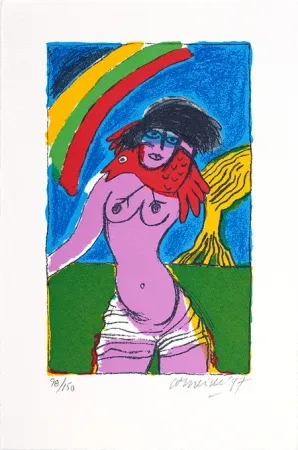 Screenprint Corneille - L'amour au jour le jour II