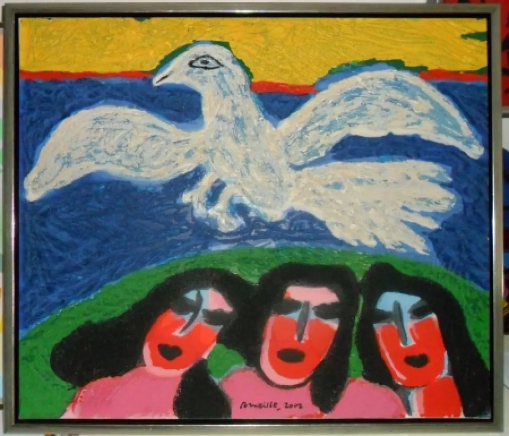 Screenprint Corneille - Le femmes de la bible IV