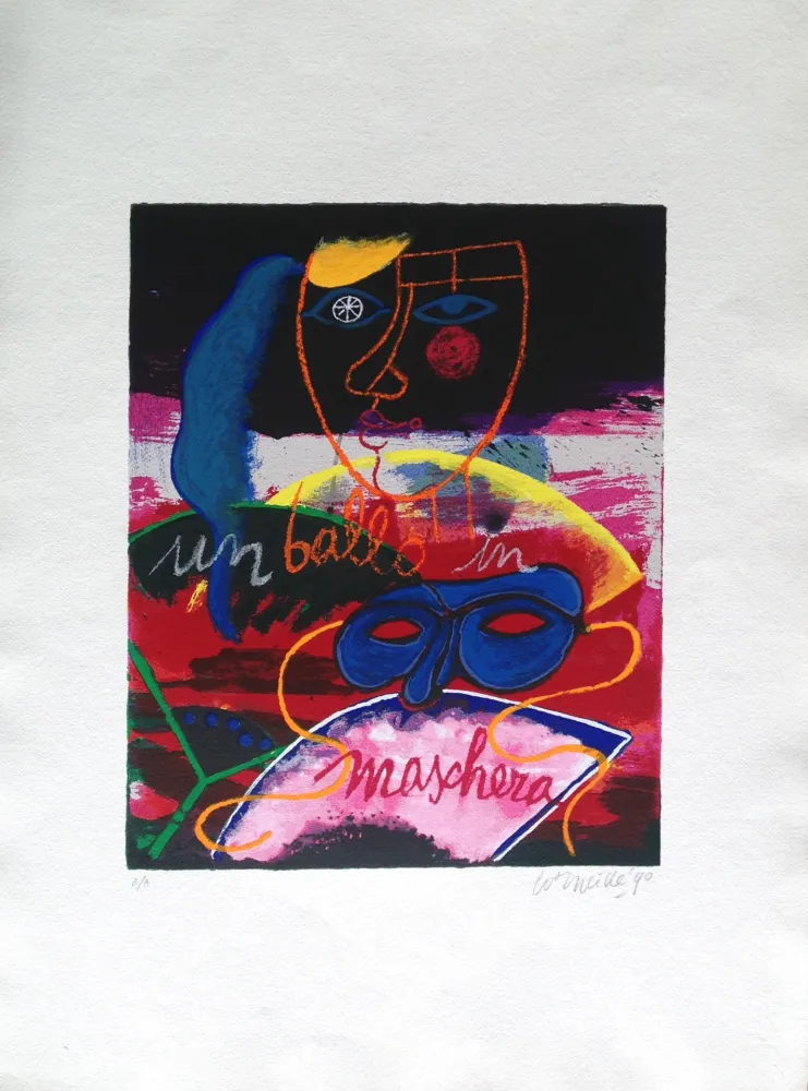 Lithograph Corneille - Maechera 