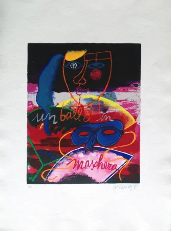 Lithograph Corneille - Maechera 