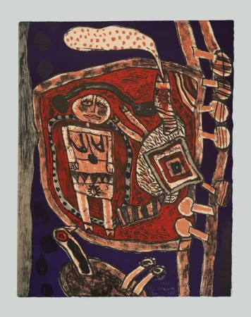 Screenprint Corneille - Piège