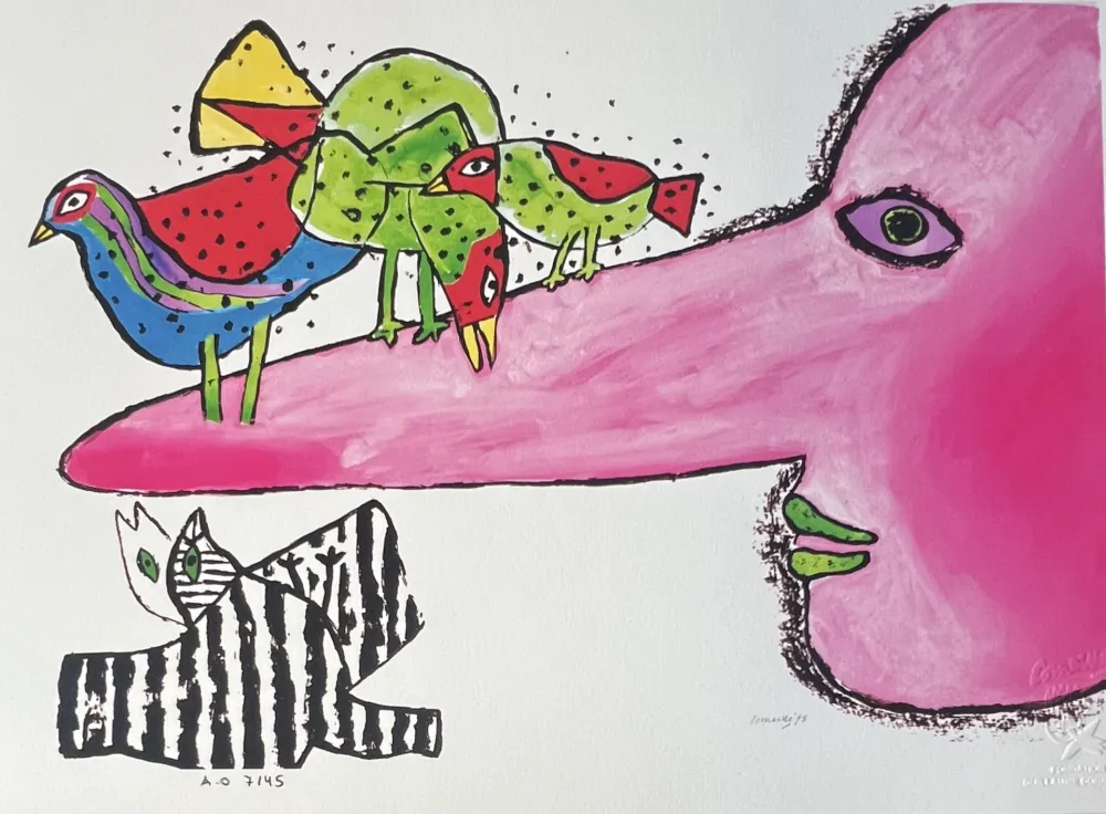 Numeric Print Corneille -  Pinocchio 1973 Tirage numéroté 45 ex AO