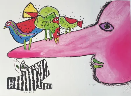 Numeric Print Corneille -  Pinocchio 1973 Tirage numéroté 45 ex AO