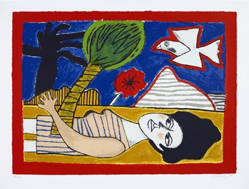 Screenprint Corneille - Plénitude de l'été