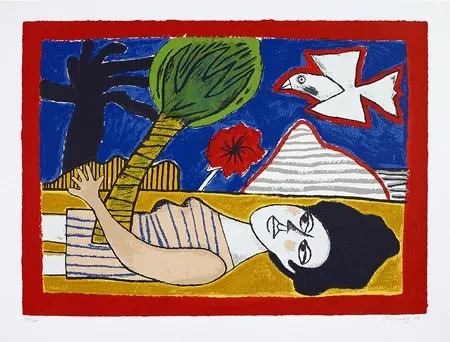 Screenprint Corneille - Plénitude de l'été