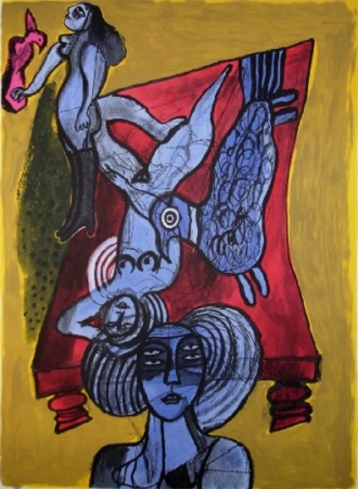 Lithograph Corneille - Reveries II