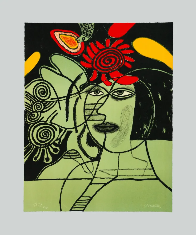 Screenprint Corneille - Senza titolo