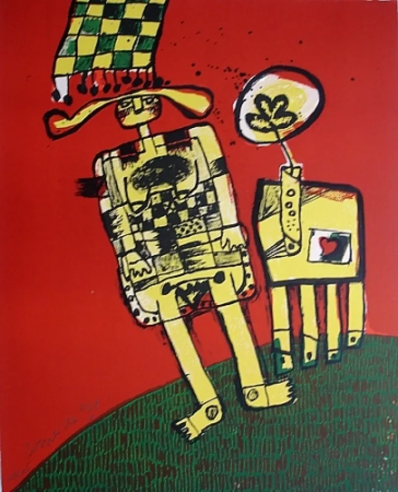 Lithograph Corneille - Senza titolo