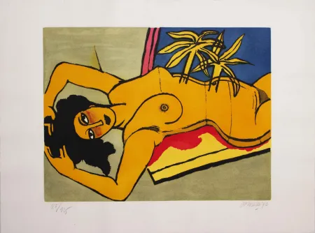 Etching And Aquatint Corneille - Untitled