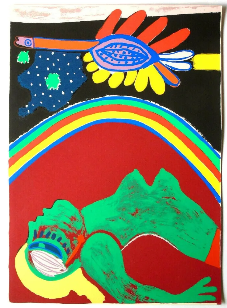 Screenprint Corneille - Untitled