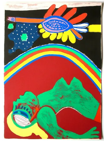 Screenprint Corneille - Untitled